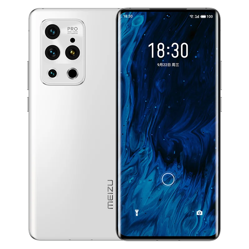 Оригинальный смартфон MeiZu 18S Pro телефон с внешней идентификацией Snapdragon 888 Plus 6 7