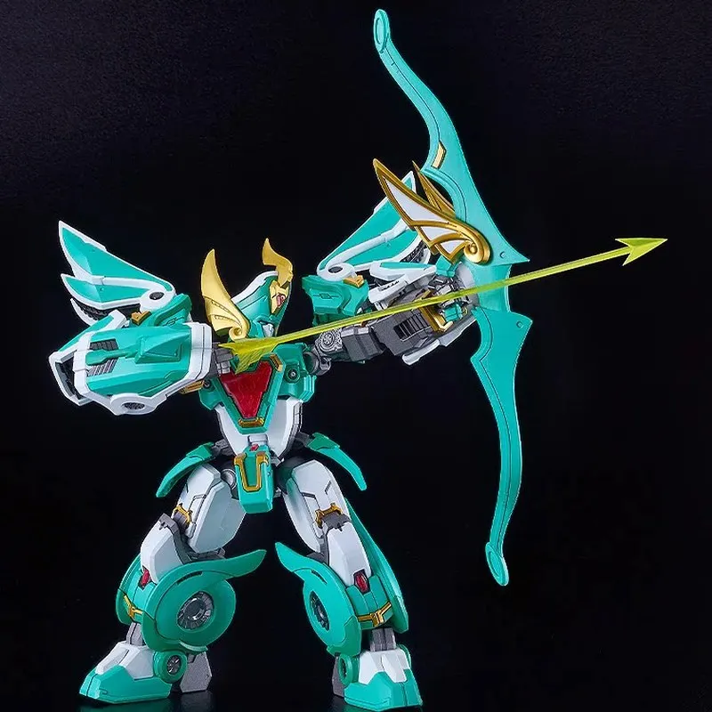 Фото Коллекционная сборная фигурка GSC MODEROID Madou King Granzort Windzard Royal Gold Version для хобби-энтузиастов, в наличии №2