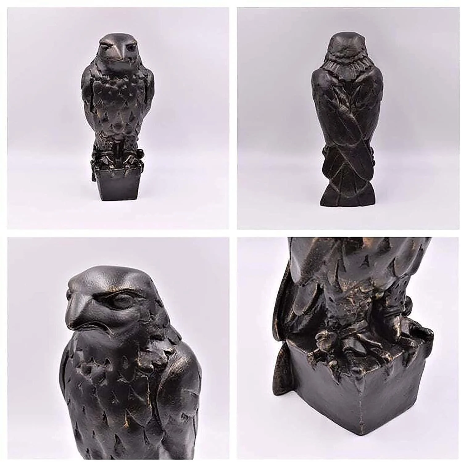 

Fashion Maltese Falcon Statue Prop with Secret Compartment Handmade Resin Sculpture