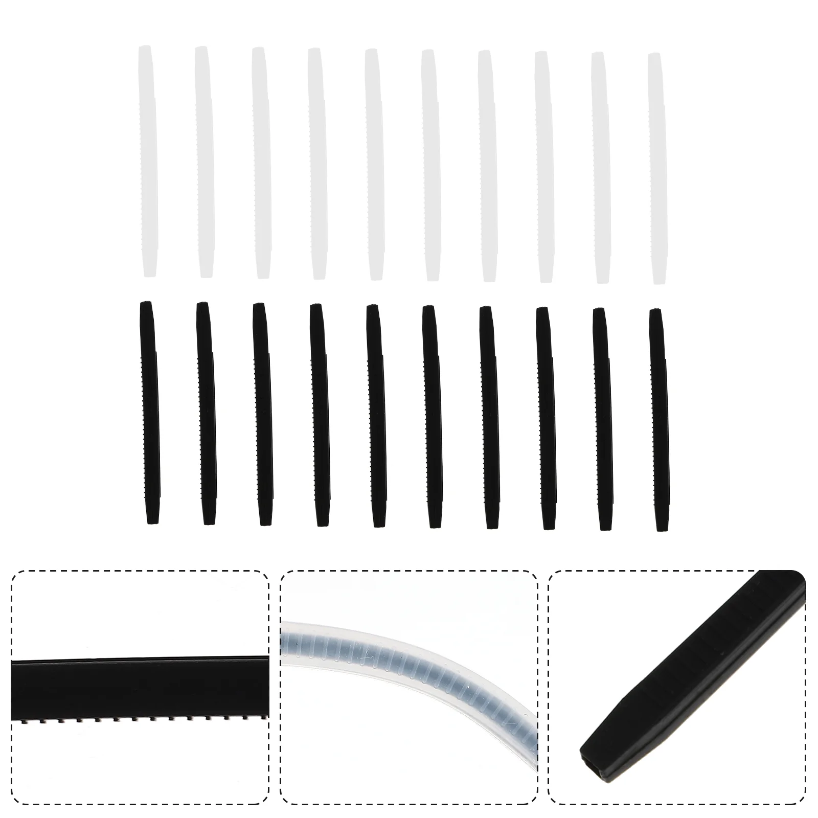 10 пар очков нескользящие чехлы для ног аксессуары ремонт линз замены комплект