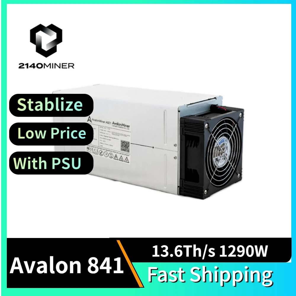 

Canaan Avalonminer 841 850 851 852 911 920 921 A841 A921 with PSU Used BTC miner BTC mining machine Asic Blockchain Miners