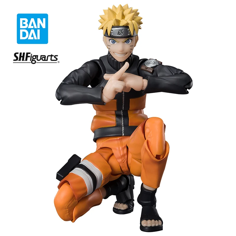 

Newest Bandai Shfiguarts Uzumaki Naruto 2.0 Naruto SHF Original Action Anime Figure Model Kit Child Toys