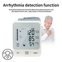voice usb automatic tonometer digital wrist blood pressure monitor tensiometro pulse rate heart monitor sphygmomanometer