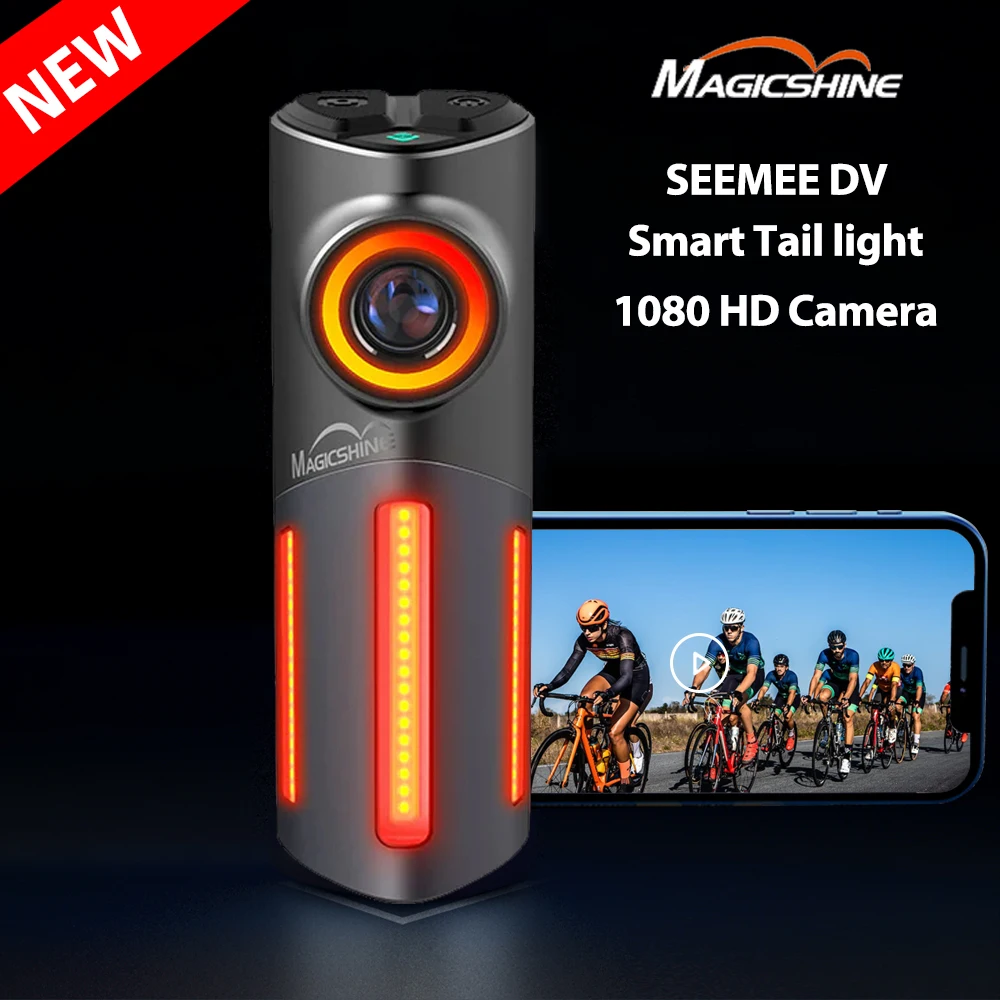 

Задняя часть велосипеда Magicshine SEEMEE DV, фотокамера 1080P HD, автомобильный рекордер, водонепроницаемая задняя часть IPX6, фотосессия