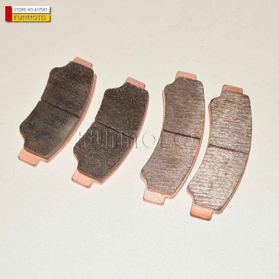 1SET FRONT BRAKE PAD AND 1 SET REAR BRAKE PAD SUIT FOR  CFZFORCE 1000 CODE 9AWA-0811A0/7020-0810A0