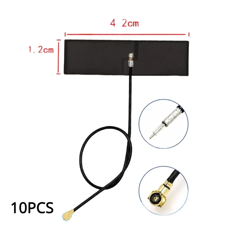 

Внутренняя антенна Wi-Fi 2,4 ГГц 5 дБи IPX IPEX