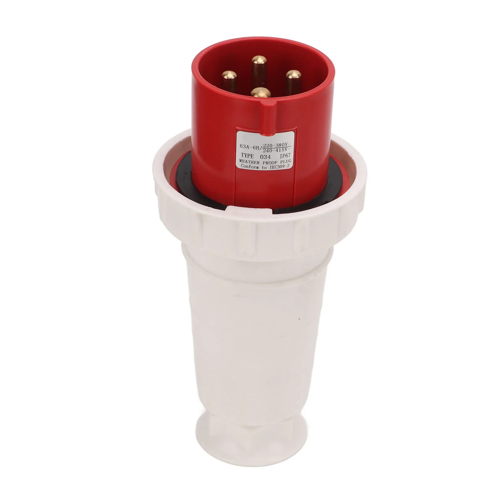 

Industrial Socket Connector Industrial Socket Easy To Install 4 Pin for Navigation Aerospace Aviation