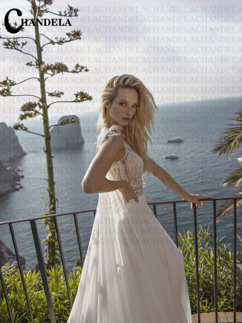 Рисунок 4 - Женское свадебное платье с открытой спиной