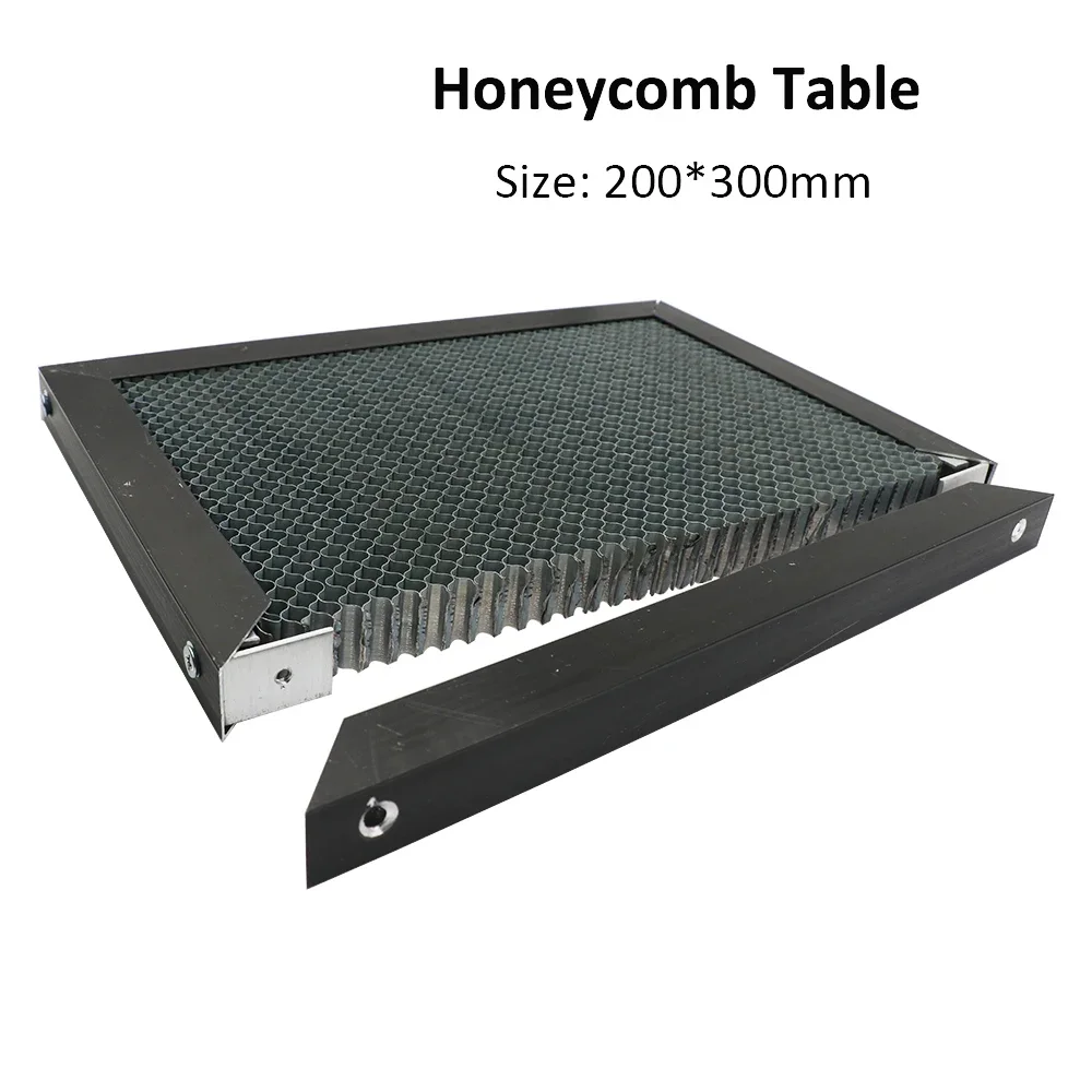 Сотовый рабочий стол 300*200 мм настраиваемый размер лазерные детали платформы для