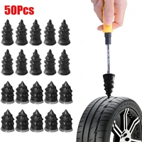 50pcs car vacuum tire repair nails kit tubeless tire repair tool set self tire repair tire film nail for motorcycle car scooter