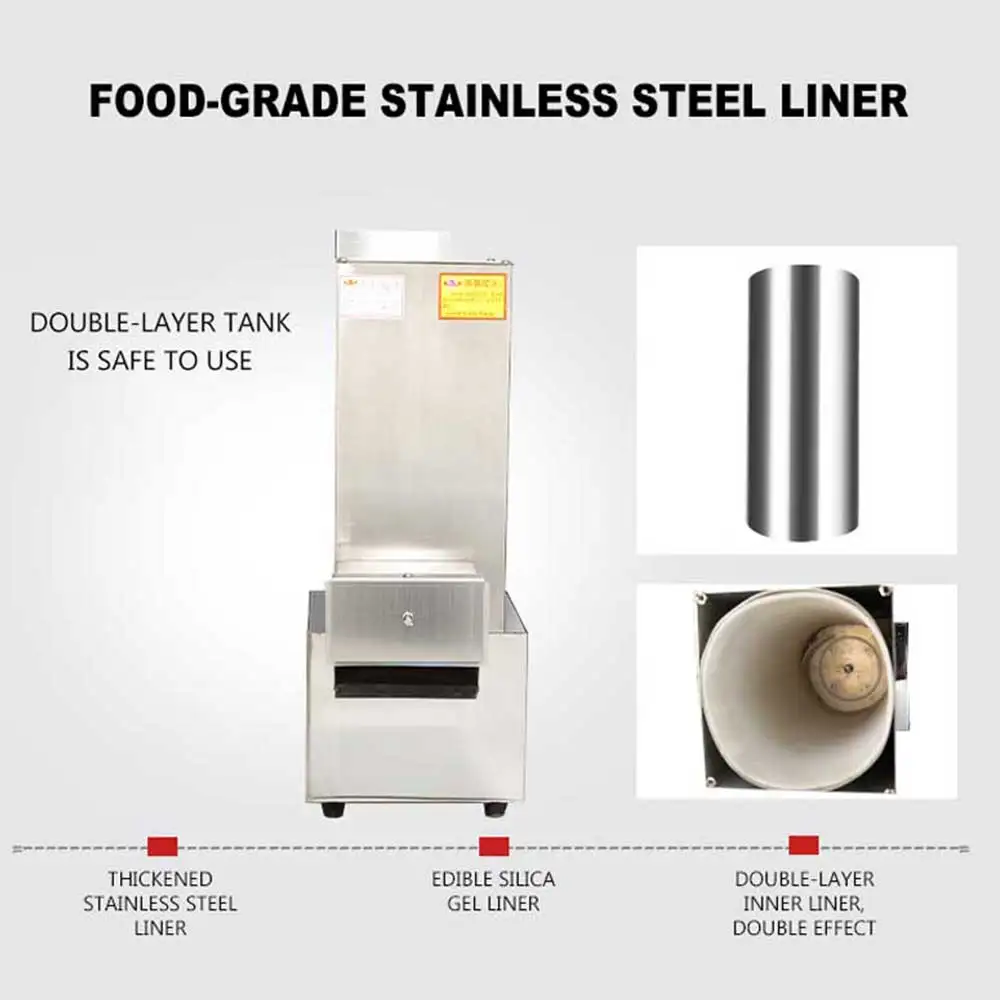 Электрическая машина для очистки чеснока полностью автоматическая из