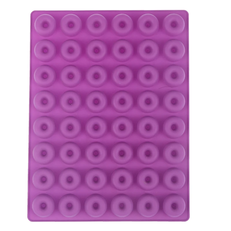 

Форма для пончиков с 48 отверстиями, мини-форма для пончиков, маленькая силиконовая форма для пончиков, форма для маффинов, форма для приготовления пончиков, печенья для торта