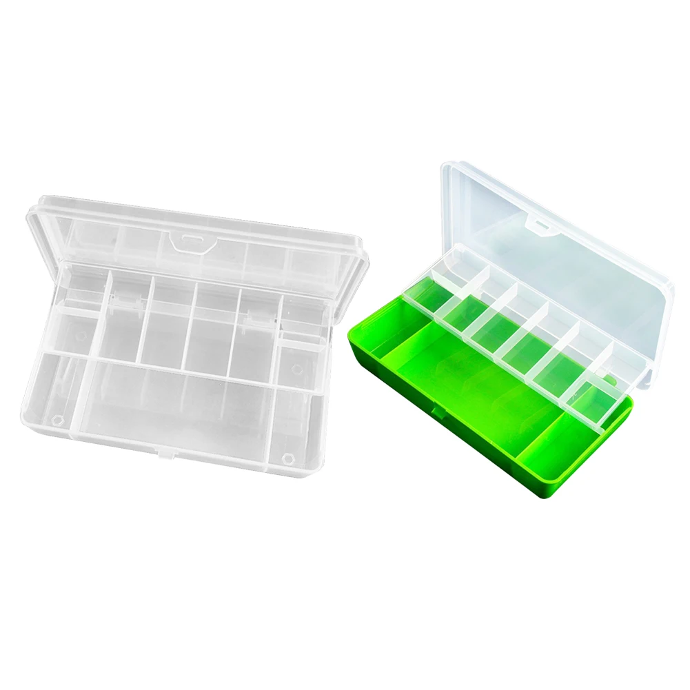 

Double Layer Fishing Box 11 Compartments Bait Lure Hook Storage Box Fishing Waterproof Fishing Tackle Box Bait Accessory Box