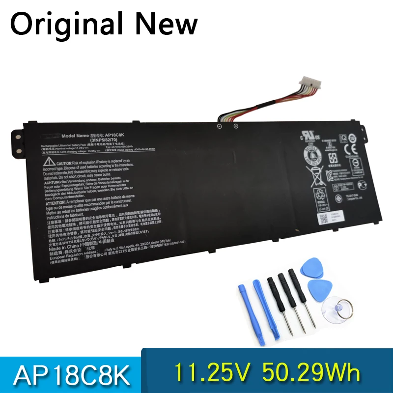 

Original Battery AP18C8K For Acer Aspire 5 A514-52 A514-52-58U3 A515-44 Chromebook 314 C933 Swift 3 SF314-42 SF314-57 SF314-57G