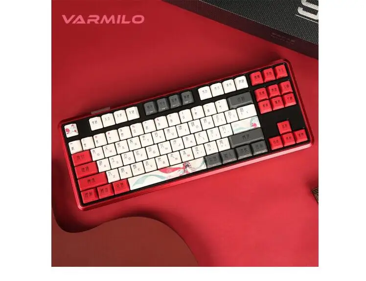 Механическая клавиатура Varmilo Beijing Opera Sword2 VSM68 VSM87 VSM108 металлическая с ЧПУ