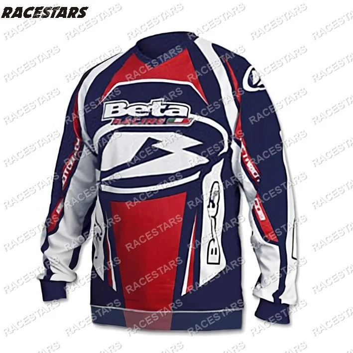 Футболка для мотокросса BETA RACING Мужская рубашка велоспорта горнолыжного спорта