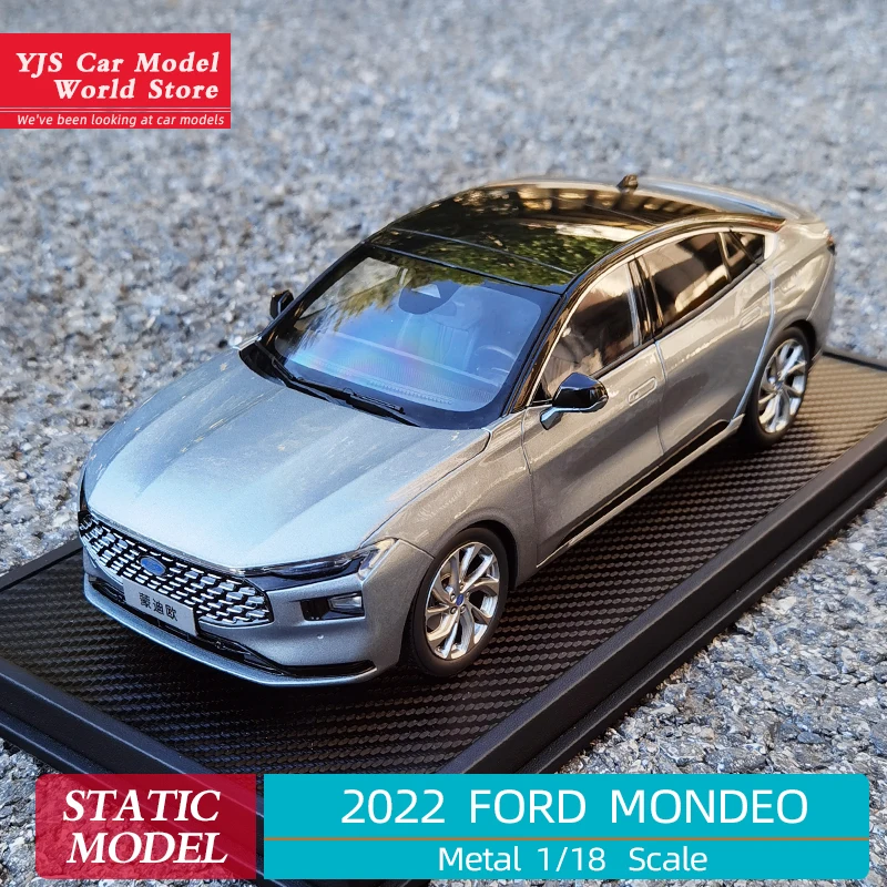 1:18 2022 Changan Ford Mondeo Коллекционная модель автомобиля из сплава дисплей подарки для