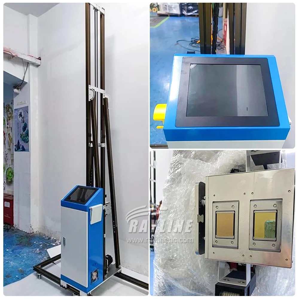 Лучшая цена 3D рисунок настенная живопись печатная машина Epson DX7/DX10/TX800 двойное