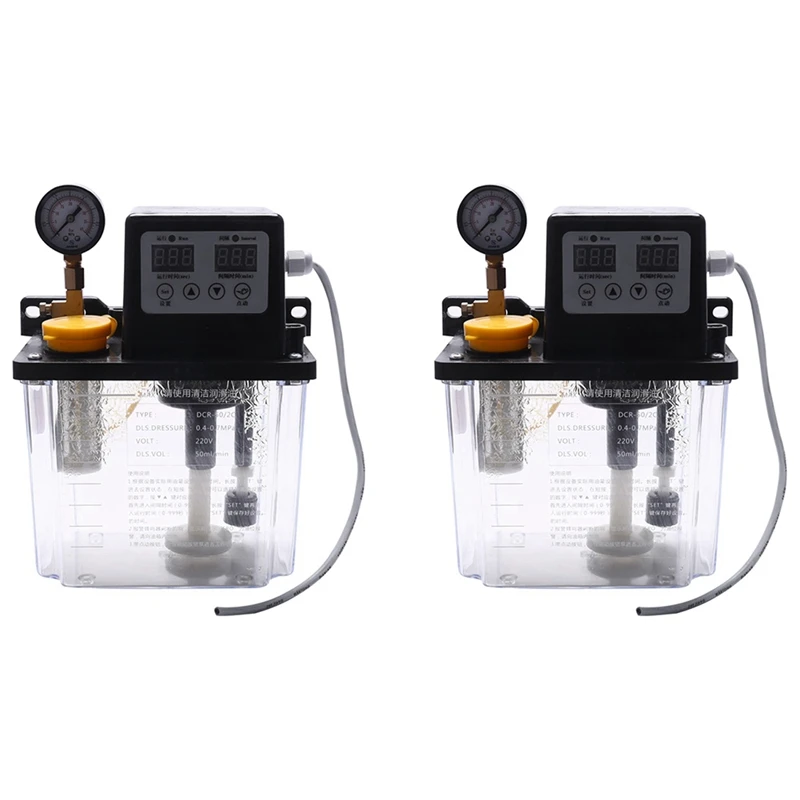 

2X 2L Lubricating Oil Pump Automatic Lubricating Oil Pump Electromagnetic Lubrication Pump Lubricator