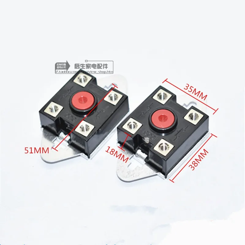 Термостат KSD307 черный/серебристый 60А AC 250В 95°C