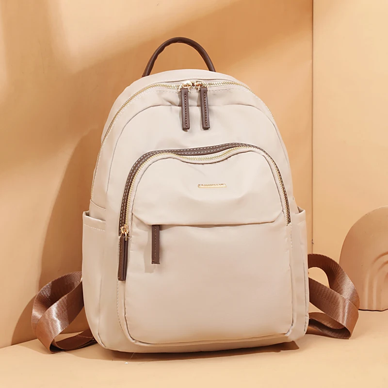 Модный повседневный простой рюкзак из ткани Оксфорд легкий Водонепроницаемый