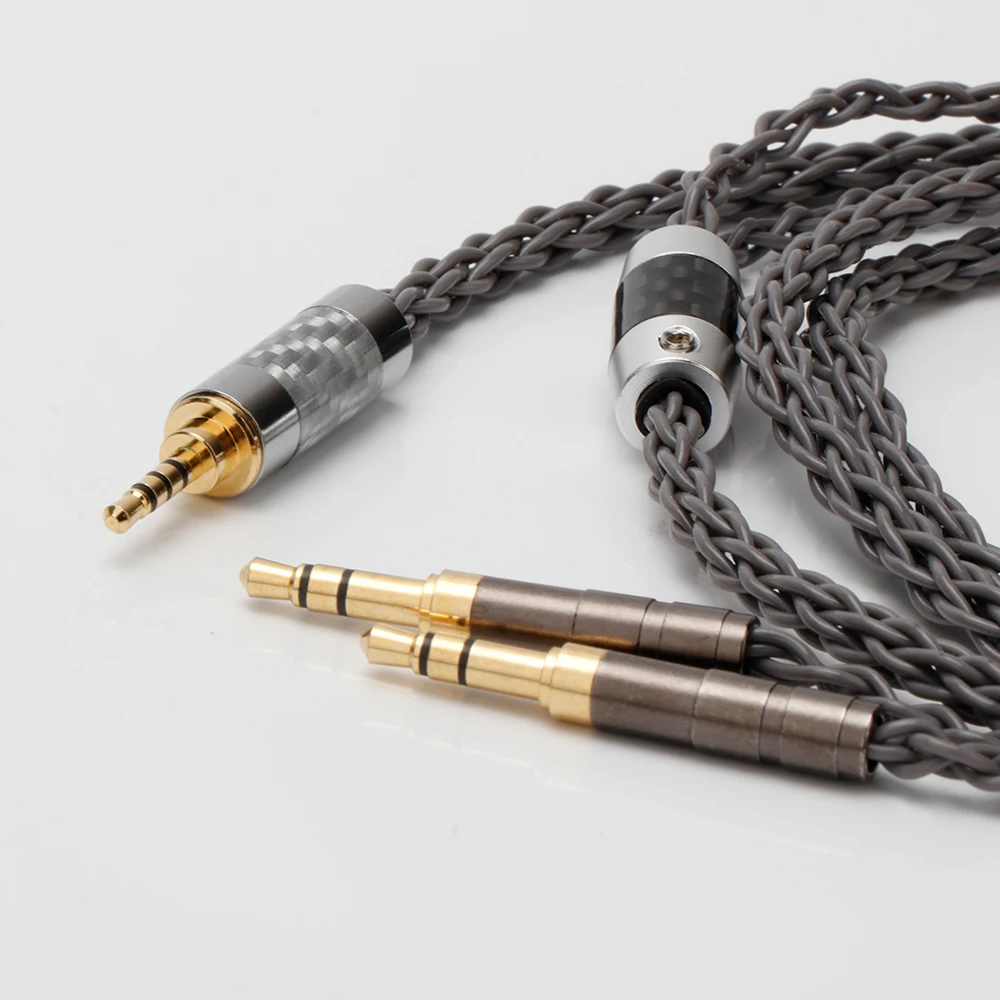 Preffair 8-ядерный XLR кабель для наушников 4 4/3 5/2 5/6 35 мм