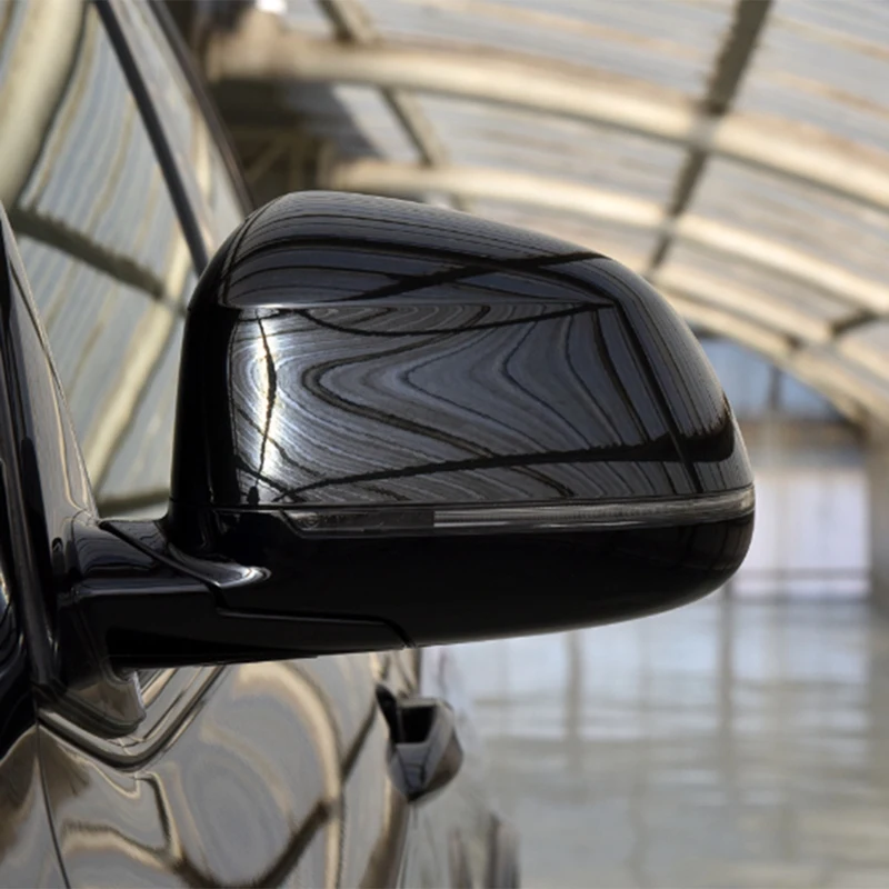 2X автомобильное черное зеркало заднего вида 14-18 для BMW F15 X5 F16 X6 F25 модификация