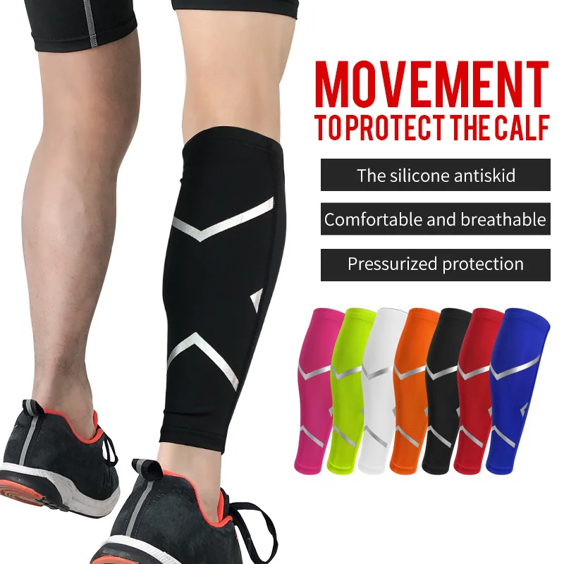 

1Pcs Sports Compression Calf Sleeves Leg Compression Sock Running Calf Pain Relief Calf Guards Professional Cycling Shin Guard
