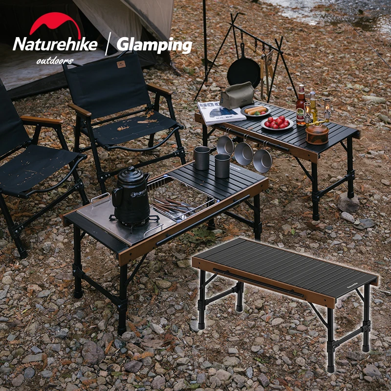 Naturehike складной стол IGT гриль барбекю пикник уличная походная плита посуда для