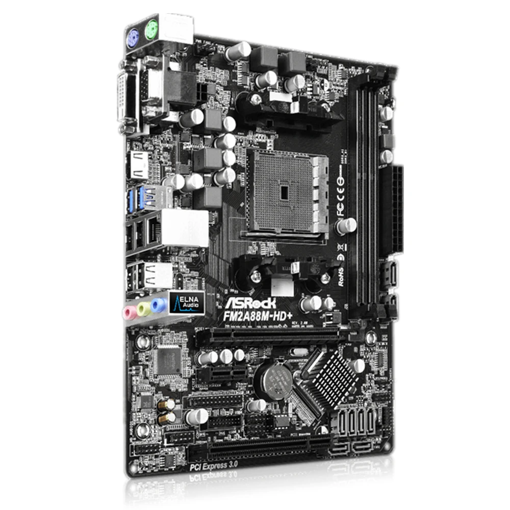 

ASRock FM2A88M-HD + R2.0 Socket FM2 + системная плата AMD A88X 2xDDR3 32GB USB 2,0 HDMI Micro ATX для Athlon X4 A10 cpu