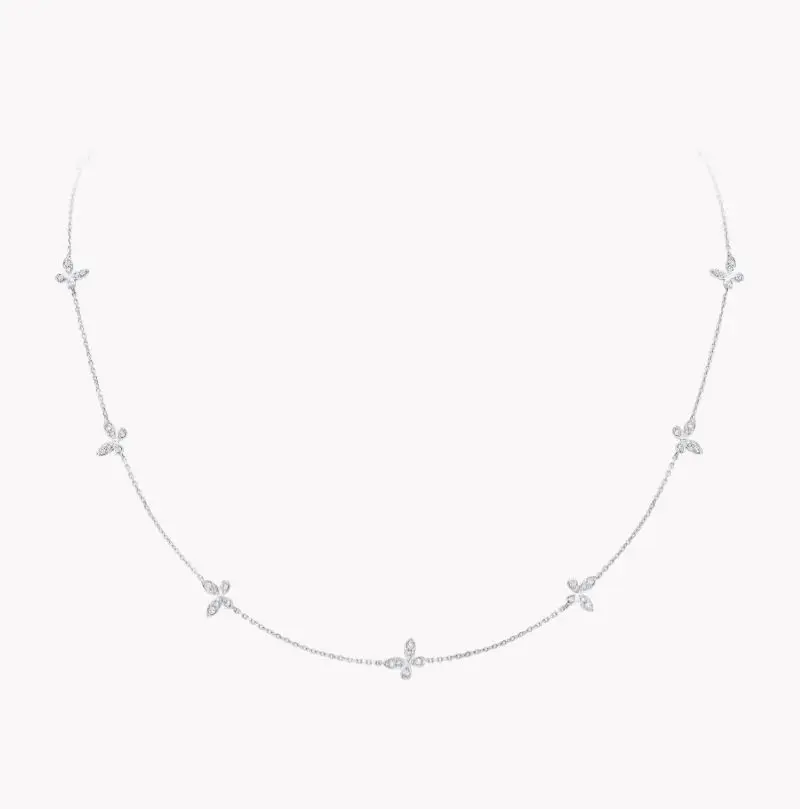 

Роскошные Брендовые украшения Graff LONDON, высококачественные ожерелья из серебра 925 пробы с маленькими бабочками для женщин, очаровательный подарок, высокое качество