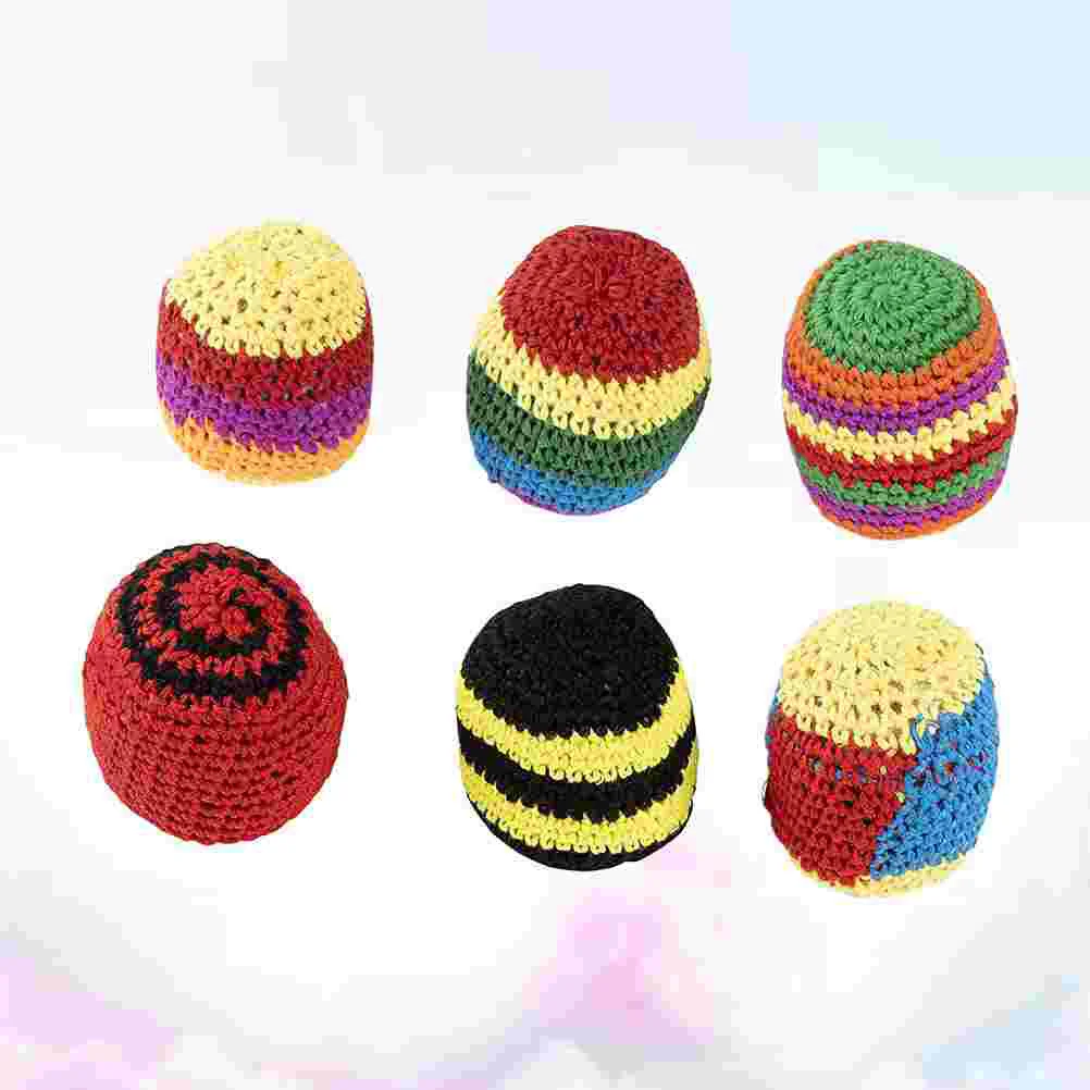 

Toss Game Woolen Yarn: 6pcs Carnival Fun Sports Outdoor Family Friends Tossing Games 5cm