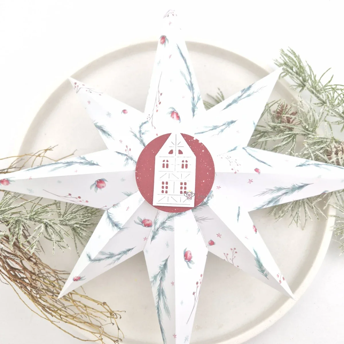 Новые ремесленные металлические штампы для резки 3D складная звездная коробка