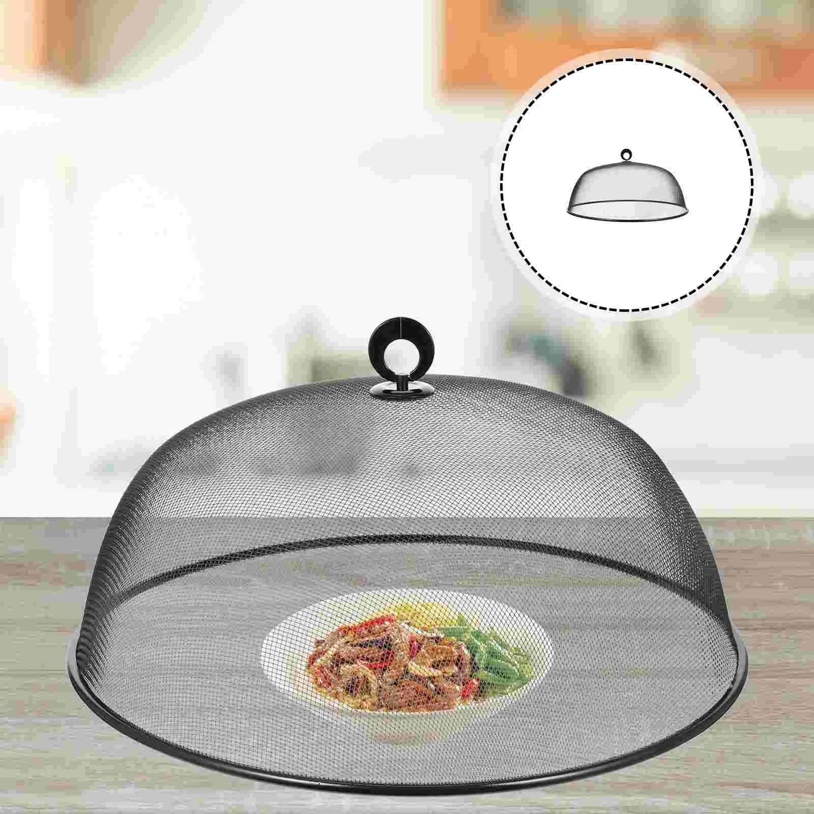 

Mesh Kitchen Practical Food Cover Metal Mesh Food Cover Iron Mesh Food Tent Dust-proof Dish Cover for Home Restaurant