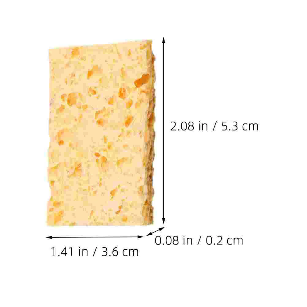 20 шт. губка для чистки паяльника очиститель высокотемпературные губки