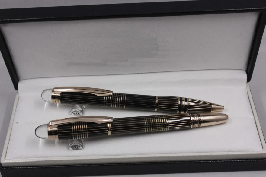 

Новинка 2022, перо wakmon Mb, StarWalker 106868, металлическая ручка Starwalker с Красным золотом, чернильная ручка, шариковая ручка без коробки