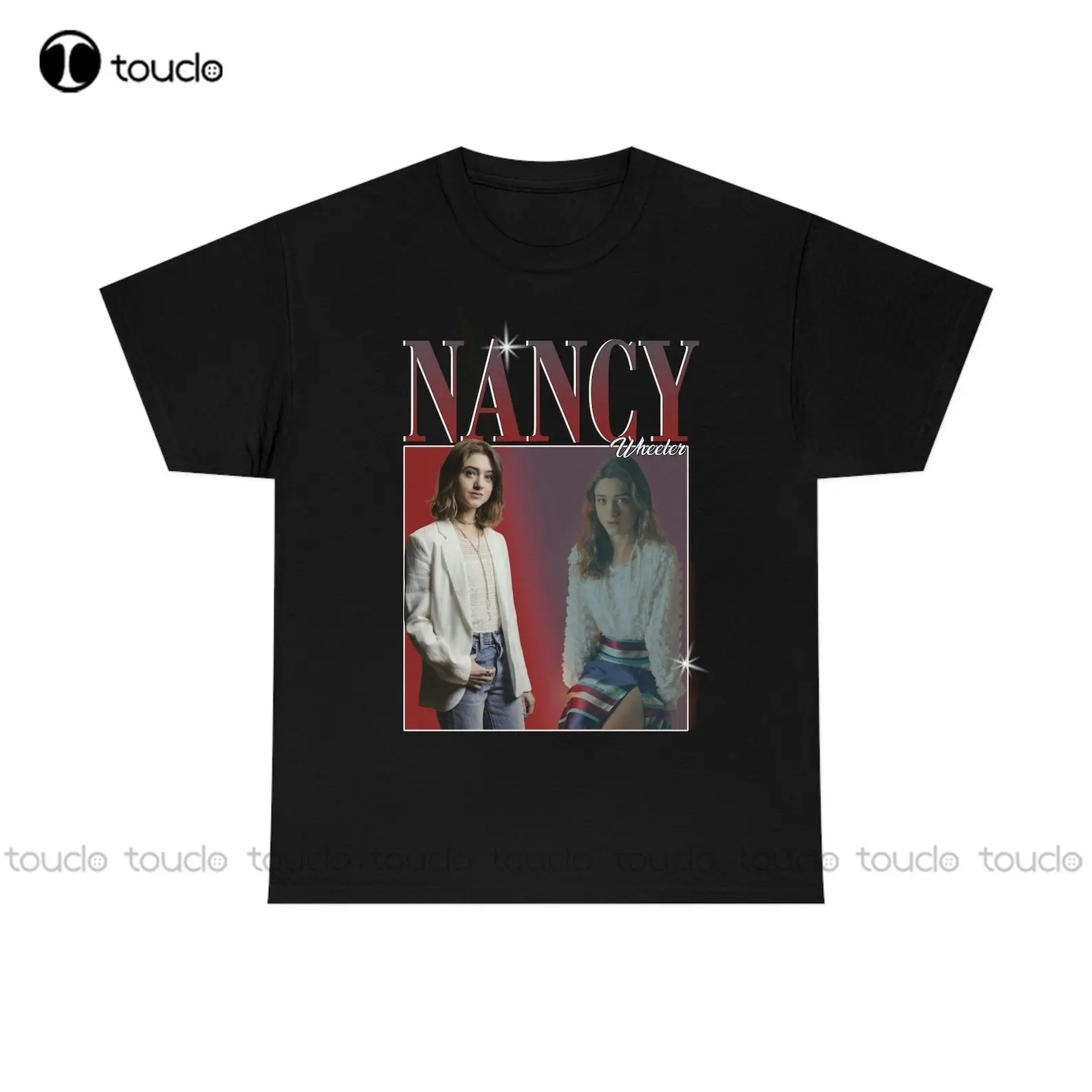 

Nancy Wheeler Vintage Retro 90S Tee Mens Tshirts Graphic Custom Aldult Teen Unisex Digital Printing Tee Shirts Xs-5Xl Streetwear