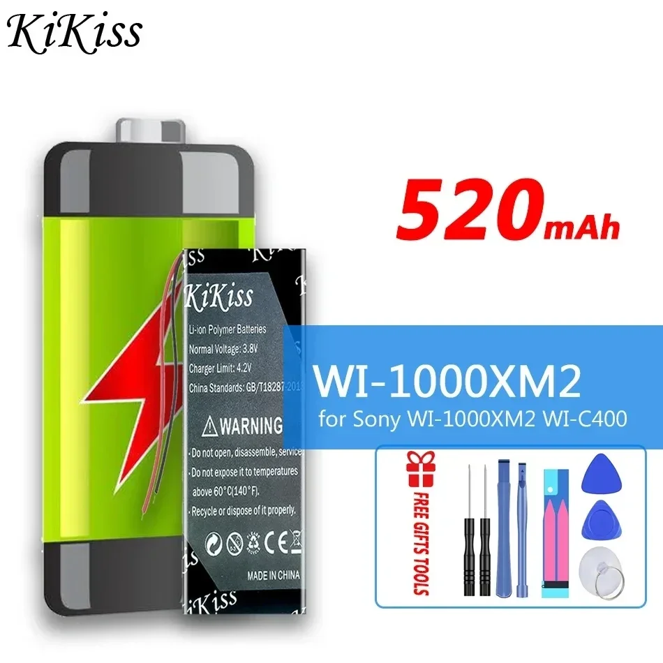 Беспроводные наушники с шумоподавлением для Sony WI-1000XM2 WI-C400 520 мАч