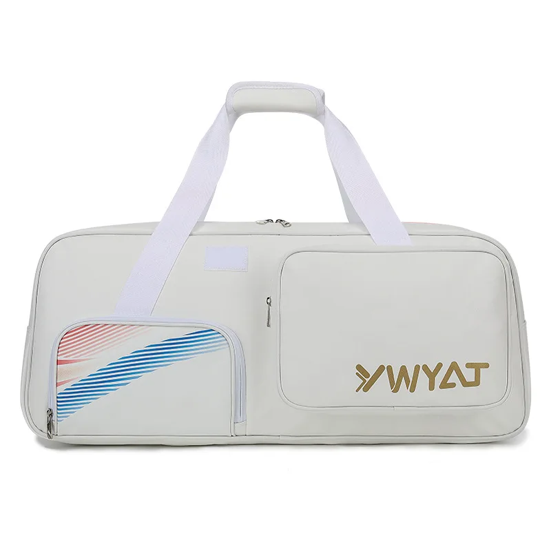 Gym Bag YWYAT Men Women Dry Wet Separation for Waterproof Tennis Racquet Sports Fitness Bag Badminton Bag for 3-6 Rackets