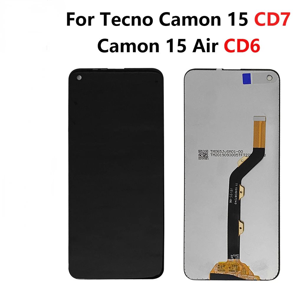 

For Tecno Camon 15 CD7 Lcd Display Touch Screen Assembly For Tecno Camon15 Air CD6 Screen Display Repair Parts