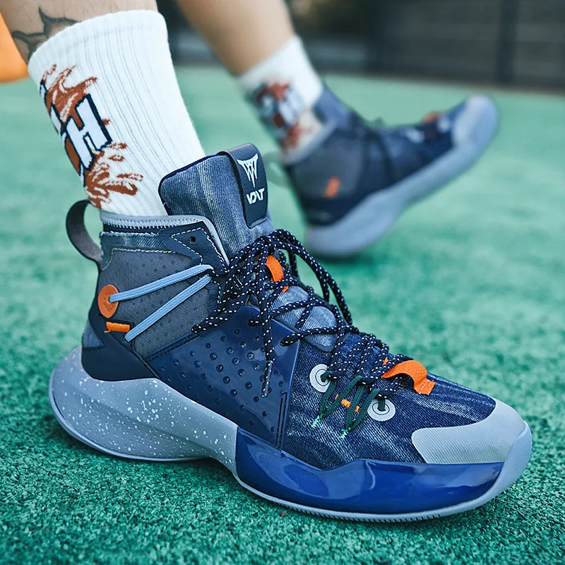 High quality non-slip, wear-resistant, shock-proof, comfortable fashion high quality basketball shoes