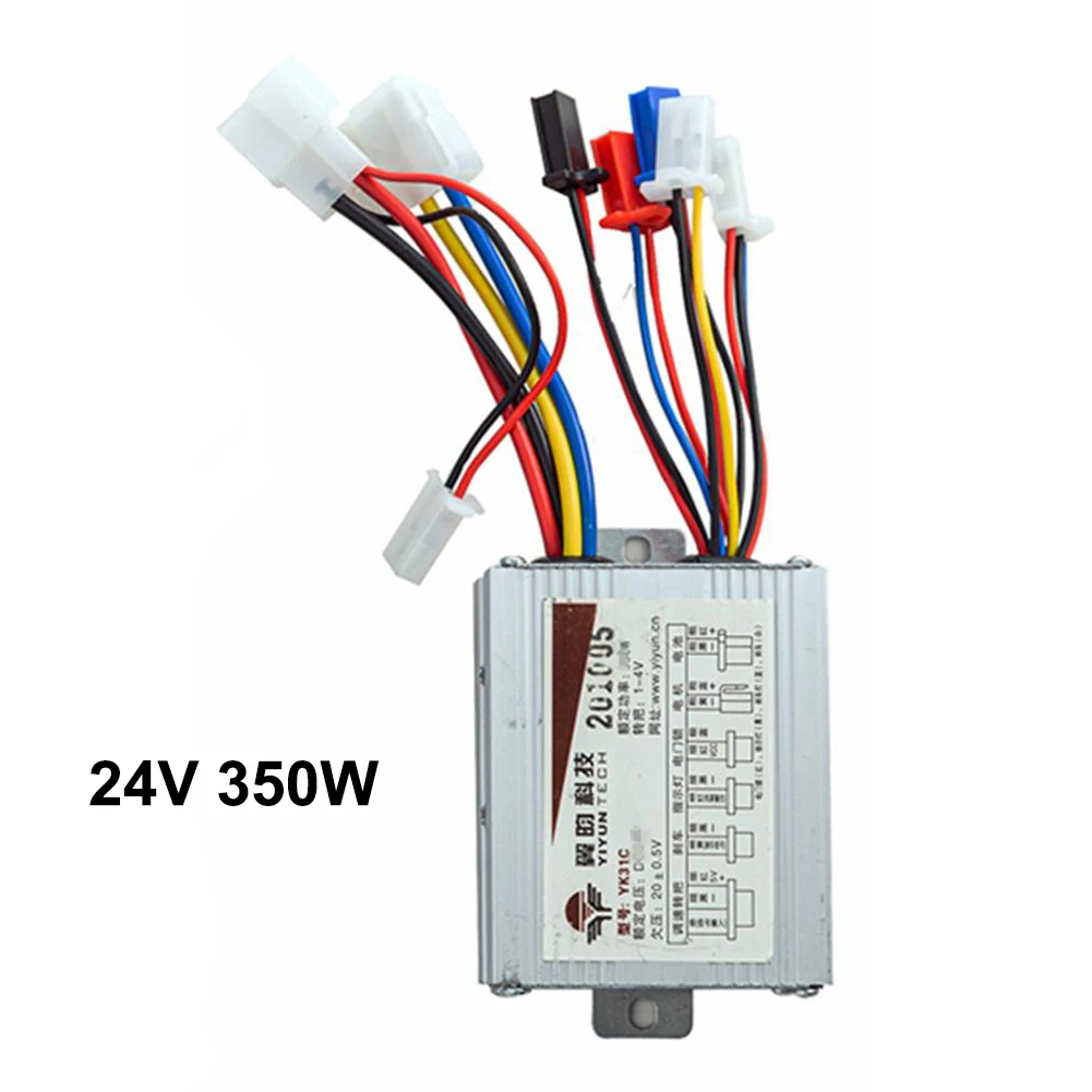 

Steady Speed & Sensitive Control Electric Bicycle E bike Motor Controller 20V36/48V 350W/500W DC Brush Motor Speed Controller
