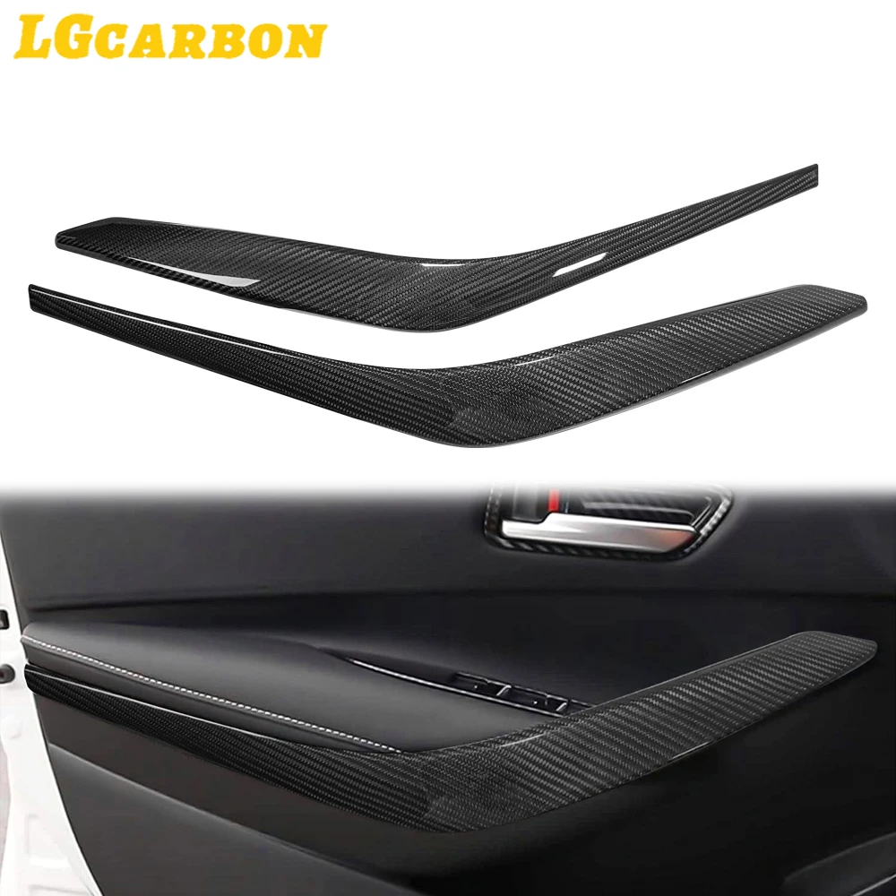 LGCarbon для Toyota GR Corolla 2023up внутренняя дверная панель из настоящего углеродного