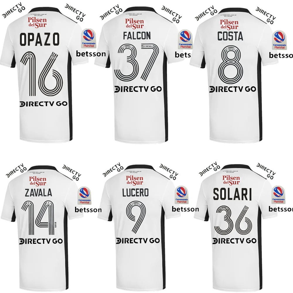 

New Camiseta de fútbol de Colo Colo 2022/23 home away SOLARI OPAZO FALCON COSTA LUCERO ZAVALA football shirt kit