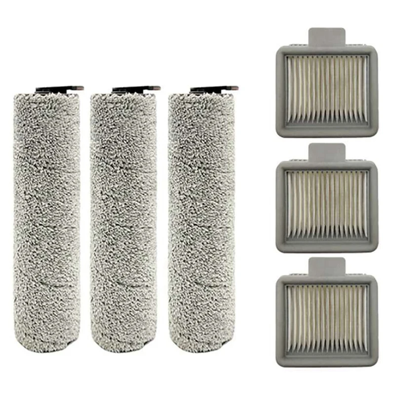 

3Sets Filter Roller Brush Filter for Dreame H11 MAX Electric Floor Wireless Vacuum Cleaner Accessories Home Appliance