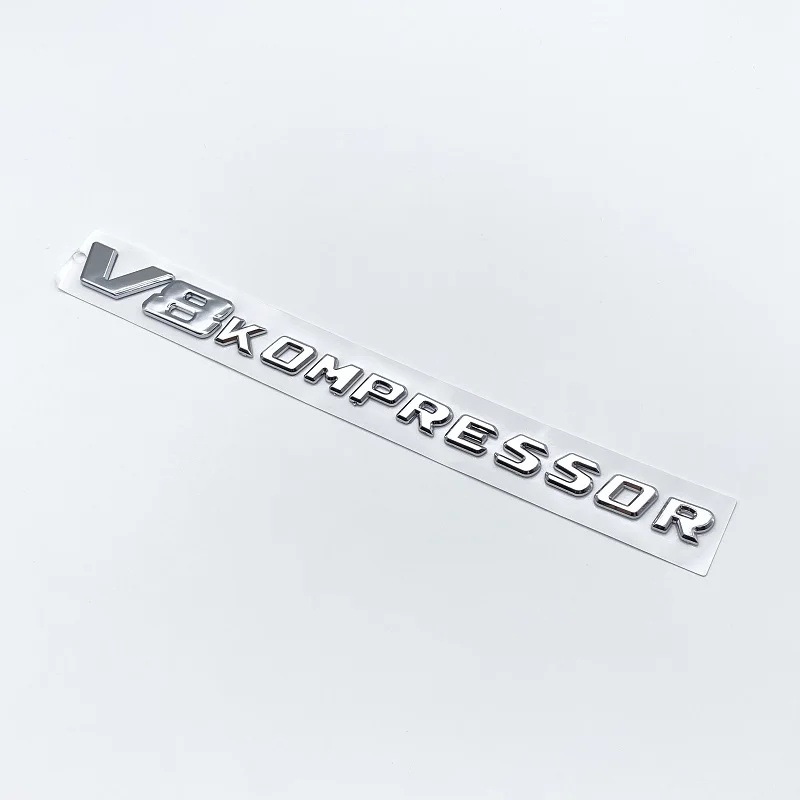 

Хромовая/матовая глянцевая черная наклейка V8 с буквами эмблемами наклейка для Mercedes Benz AMG v8компрессор
