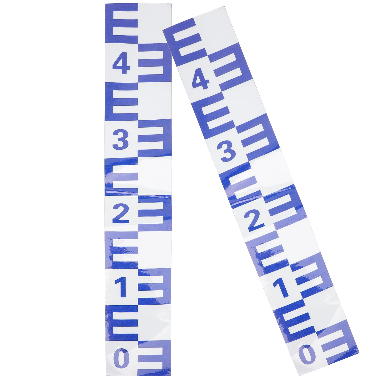 2 шт. водонепроницаемые самоклеящиеся приборы для измерения уровня воды в