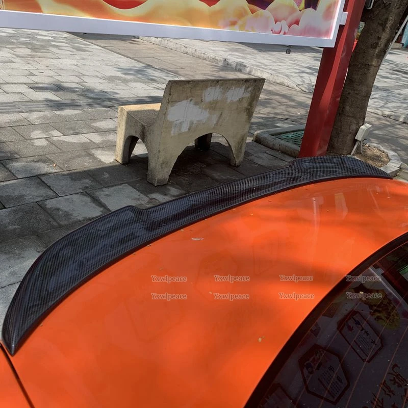 Задний спойлер из настоящего углеродного волокна для багажника BMW F30 3 серии седан