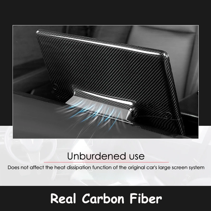 Для центрального контроллера экрана Tesla Model 3 Y 2017-2021 отделка протектор из