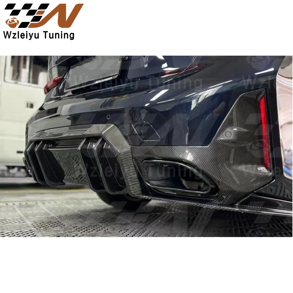 Новый стильный диффузор для заднего бампера из углеродного волокна подходит BMW G20